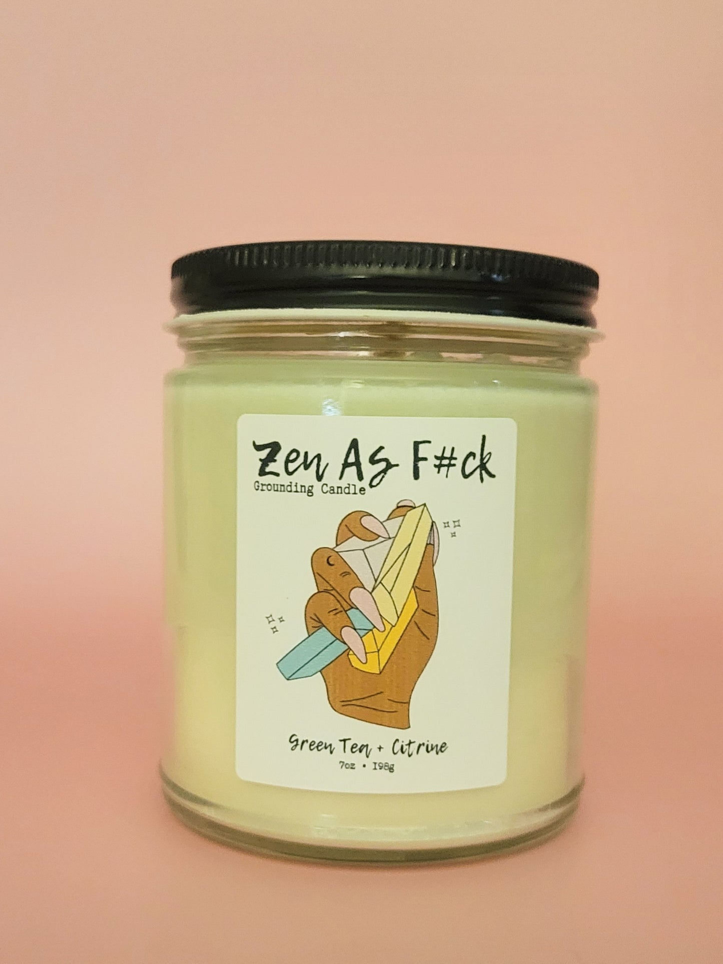 Zen As F#ck Candle
