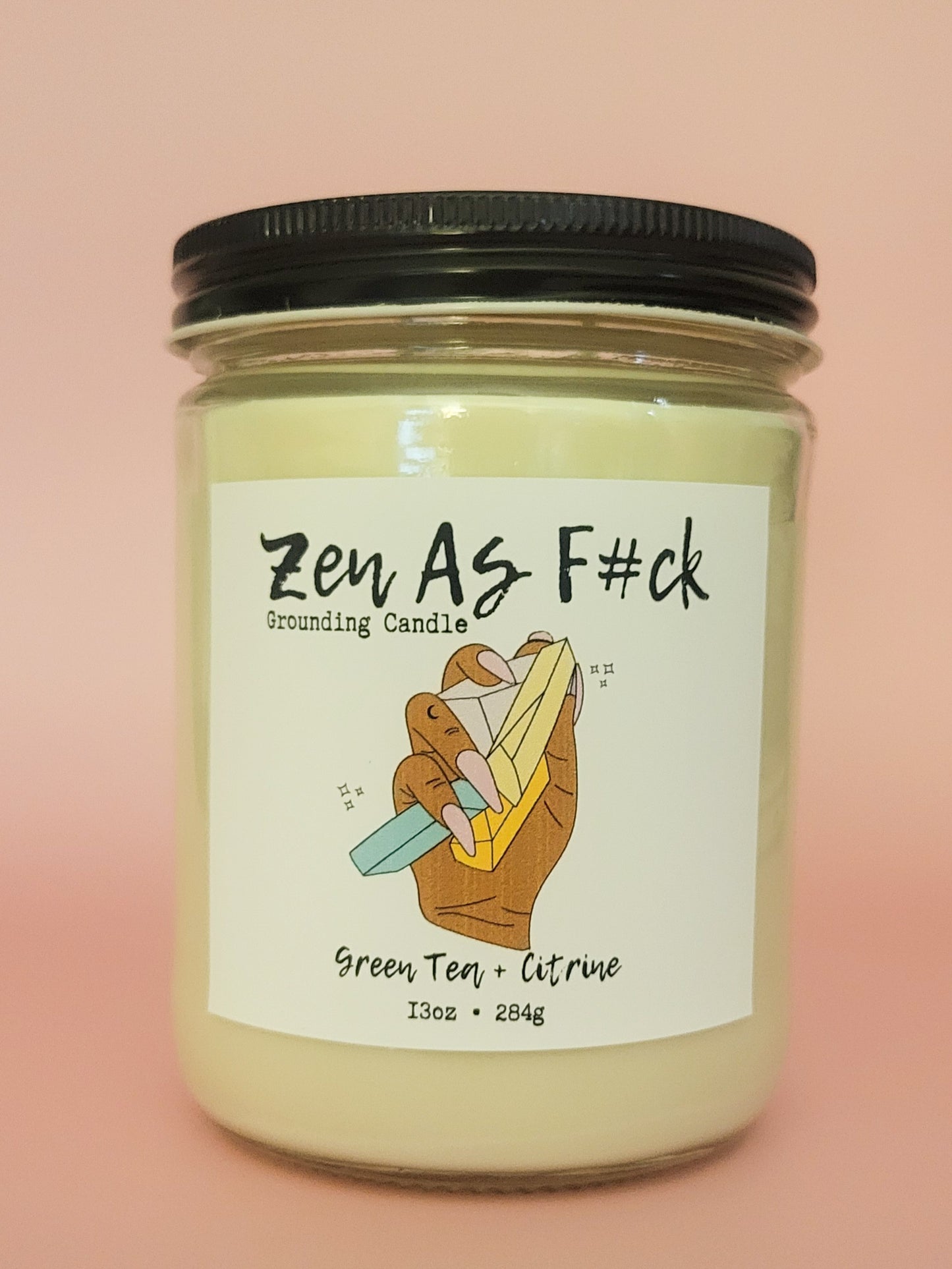 Zen As F#ck Candle