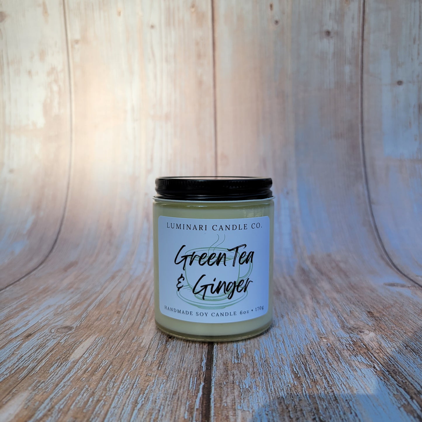 Green Tea & Ginger Candle