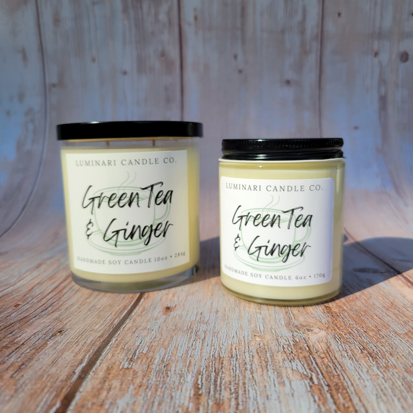 Green Tea & Ginger Candle