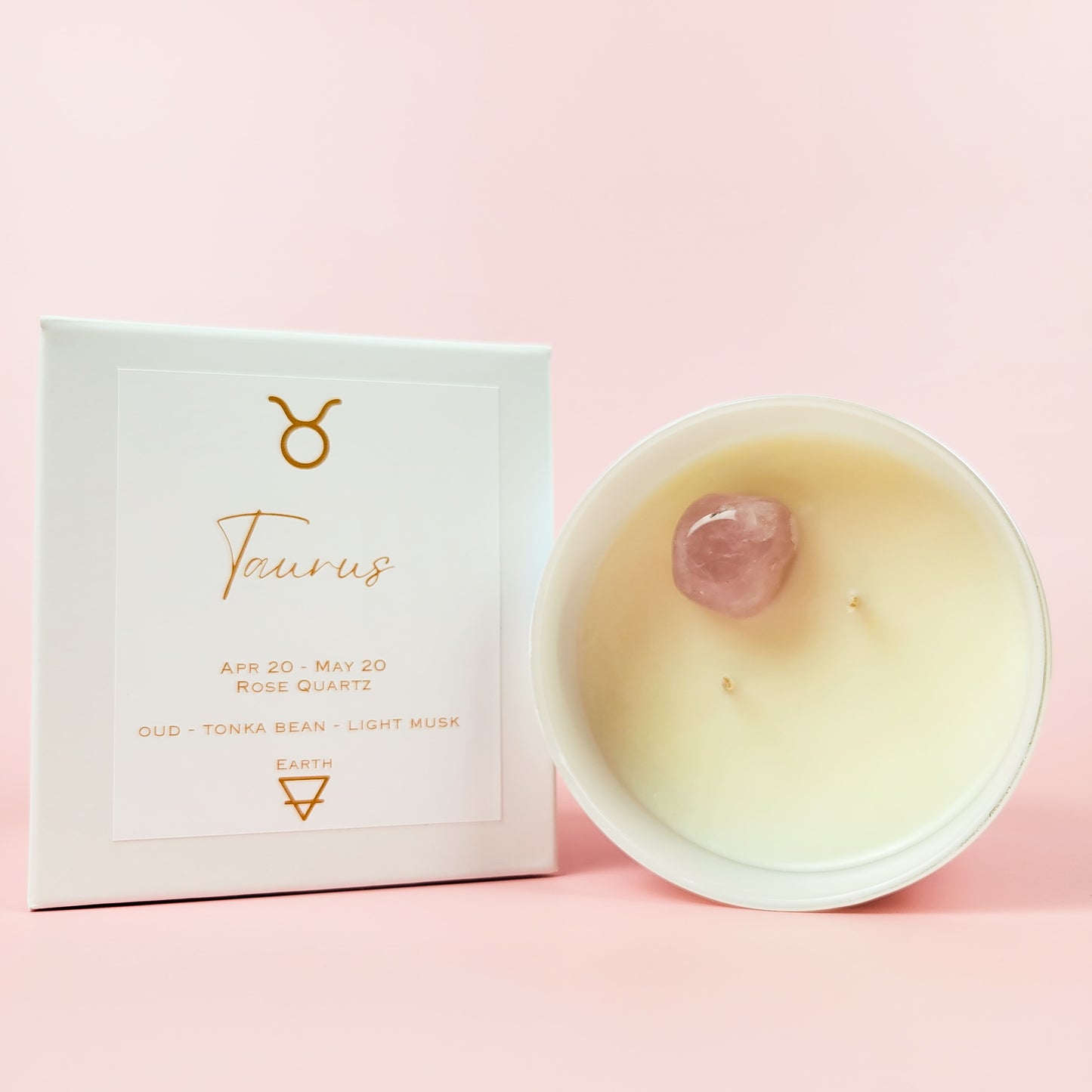 Taurus Candle