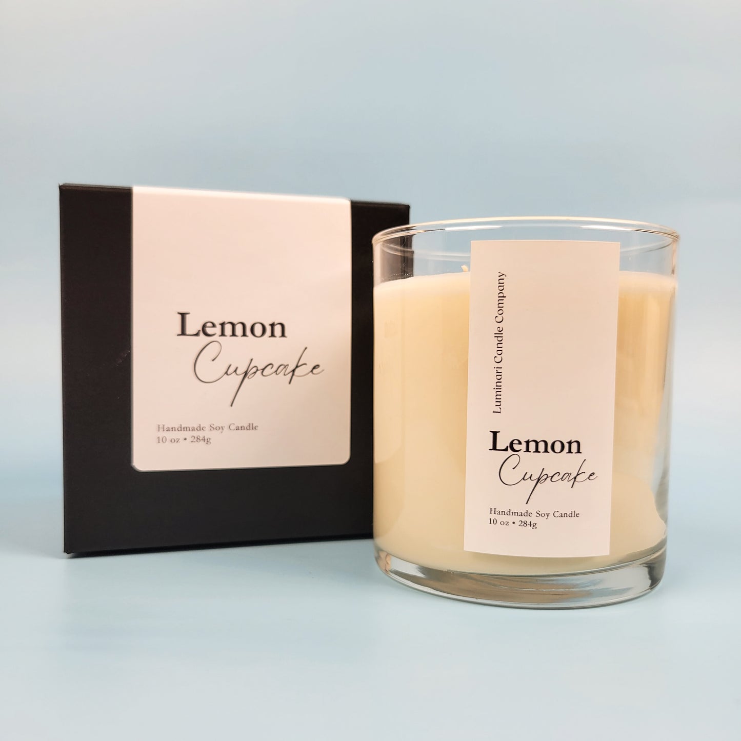 Lemon Cupcake Candle
