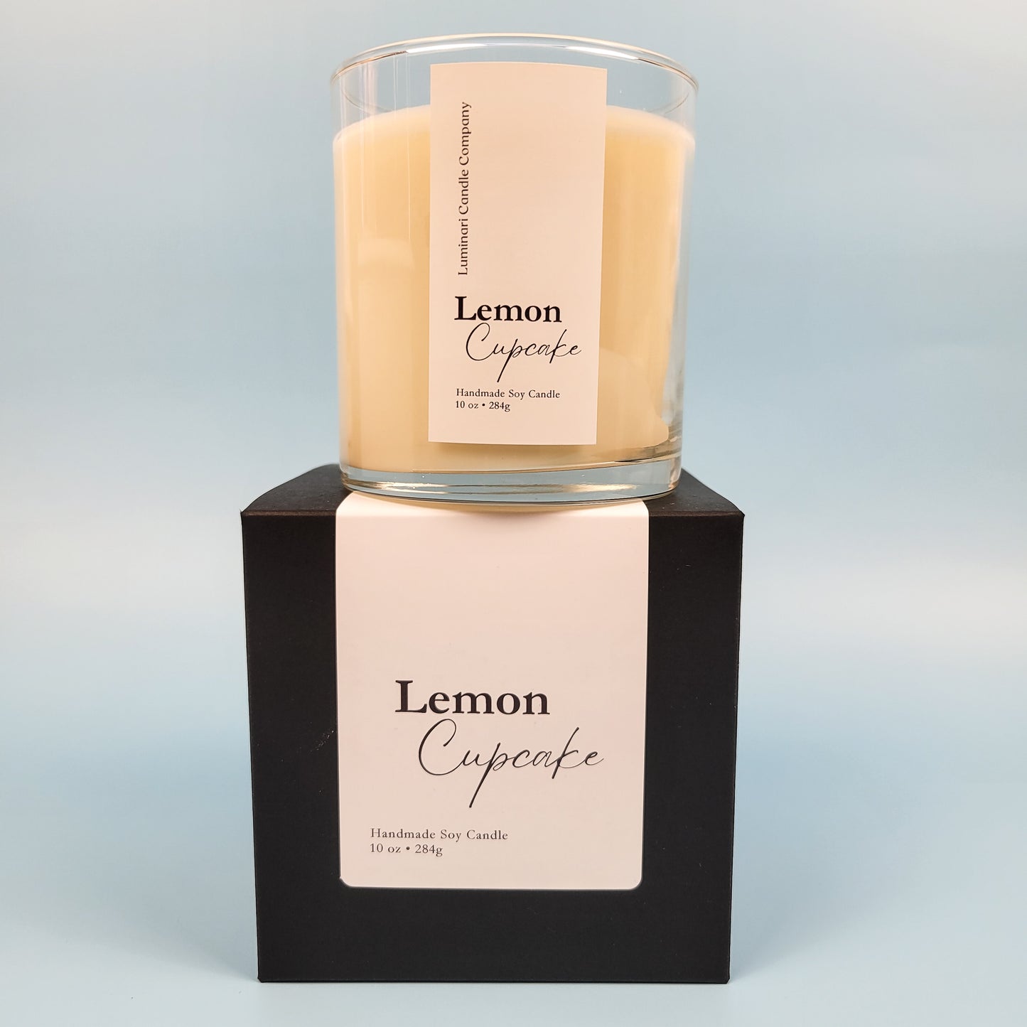 Lemon Cupcake Candle