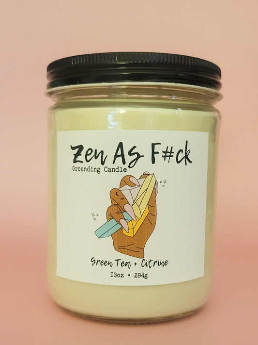 Zen As F#ck Candle