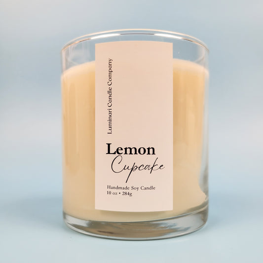 Lemon Cupcake Candle